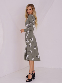 Платье миди ISSA Plus модель 13476_hacks Фото