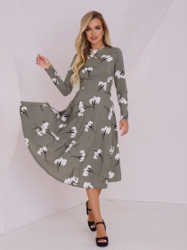 Платье миди ISSA Plus модель 13476_hacks Фото