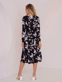 Сукня міді ISSA Plus модель 13477_cherny Фото