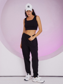 Спортивні штани ISSA Plus модель 13478_cherny Фото