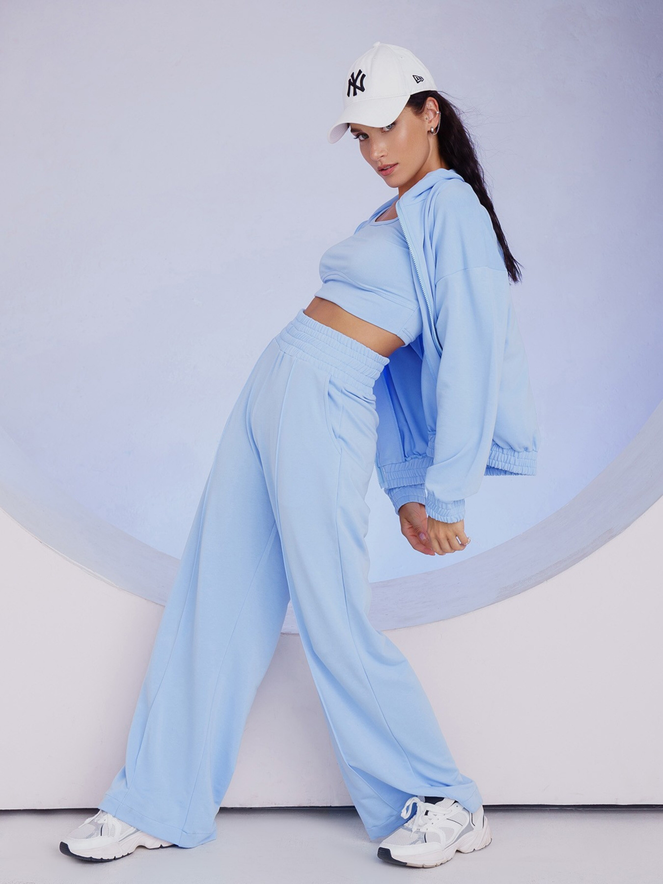 Спортивний костюм ISSA Plus модель 13479_lightblue Фото