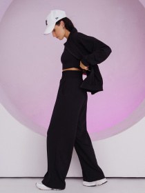 Спортивный костюм ISSA Plus модель 13479_cherny Спортивный костюм ISSA Plus модель 13479_cherny Фото