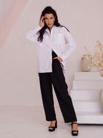 Костюмы ISSA Plus модель 13480_blackwhite Костюмы ISSA Plus модель 13480_blackwhite Фото