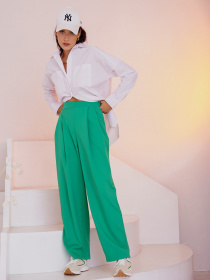 Палаццо ISSA Plus модель 13481_green Фото