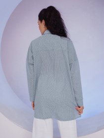 Сорочка ISSA Plus модель 13483_zeleny Фото