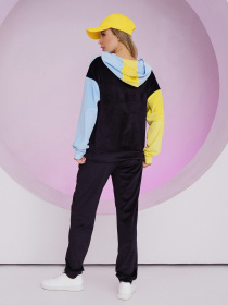 Спортивный костюм ISSA Plus модель 13486_cherny Фото