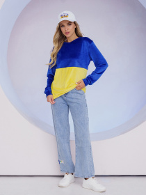 Свитшот ISSA Plus модель 13488_yellowblue Фото