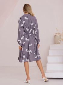 Сукня міді ISSA Plus модель 13492_grey Фото