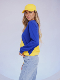 Свитшот ISSA Plus модель 13499_yellowblue Фото