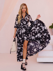 Сукня максі ISSA Plus модель 13513_cherny Фото