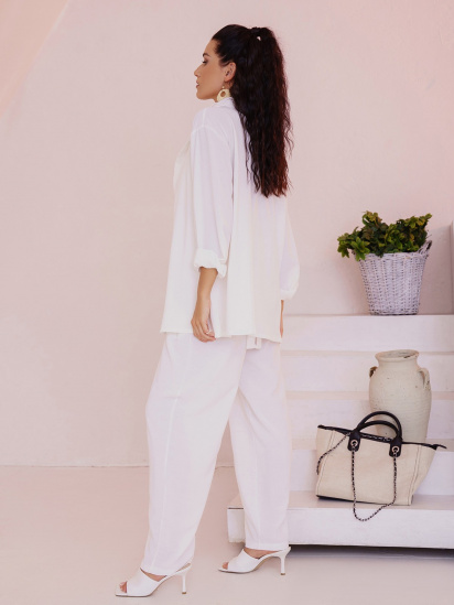 Костюми ISSA Plus модель 13514_white — фото 3 - INTERTOP