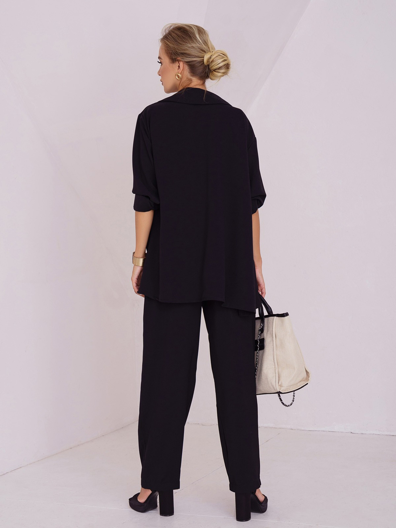 Костюм ISSA Plus модель 13514_cherny Фото