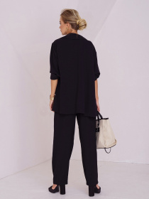 Костюм ISSA Plus модель 13514_cherny Фото