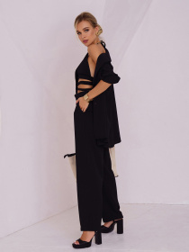 Повсякденний костюм ISSA Plus модель 13514_cherny Фото