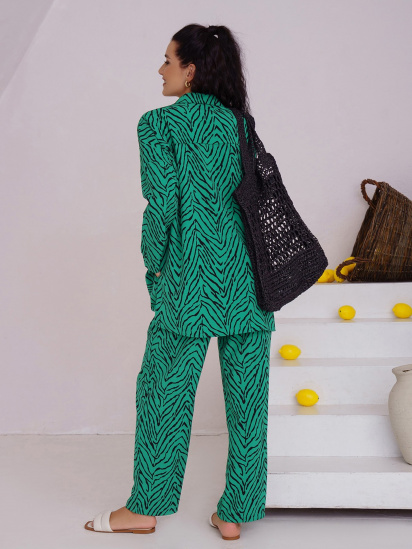 Костюми ISSA Plus модель 13515_green — фото 3 - INTERTOP