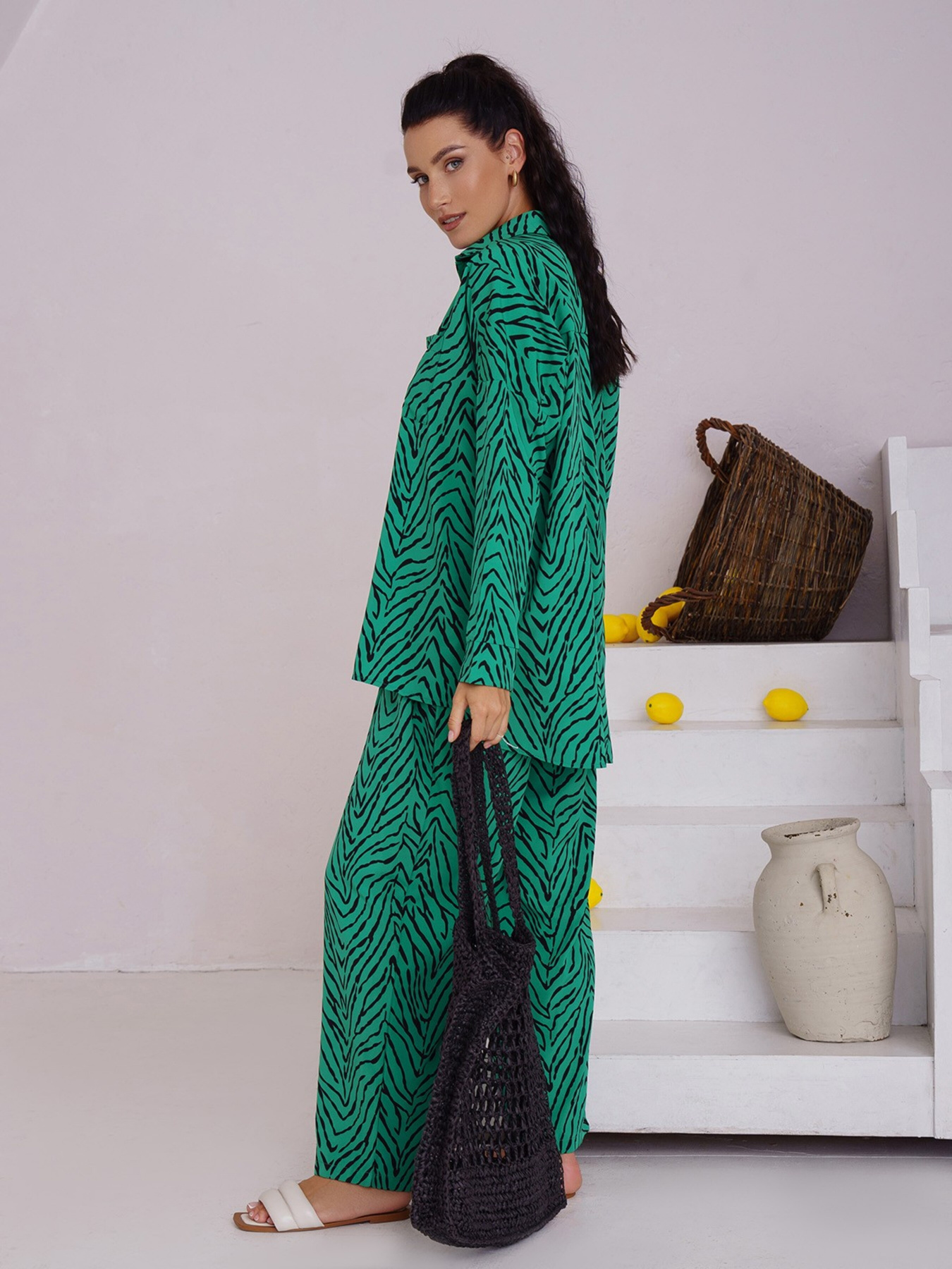 Костюмы ISSA Plus модель 13515_green Фото