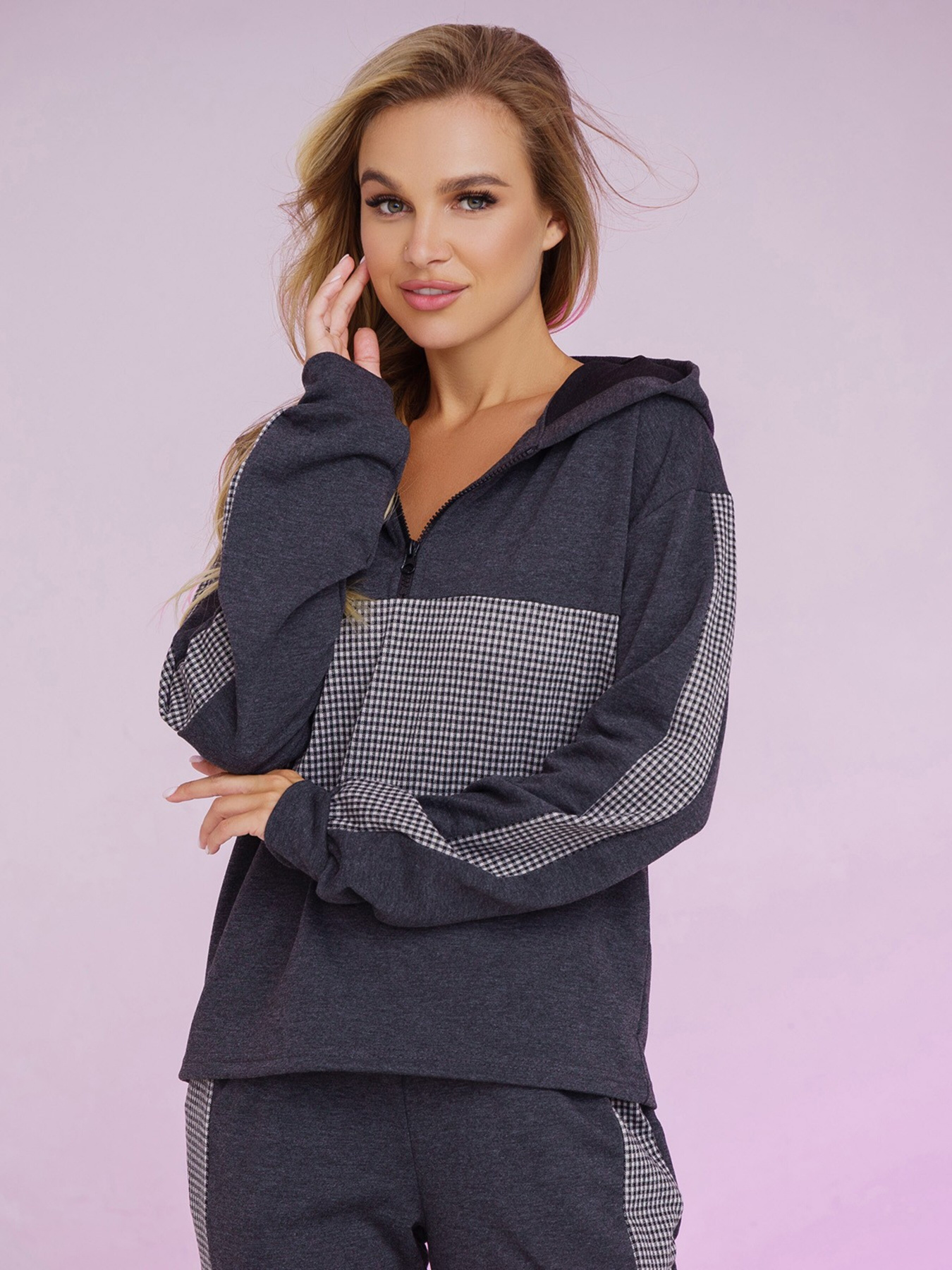 Спортивный костюм ISSA Plus модель 13520_grey Фото