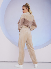 Спортивный костюм ISSA Plus модель 13522_beige Спортивный костюм ISSA Plus модель 13522_beige Фото