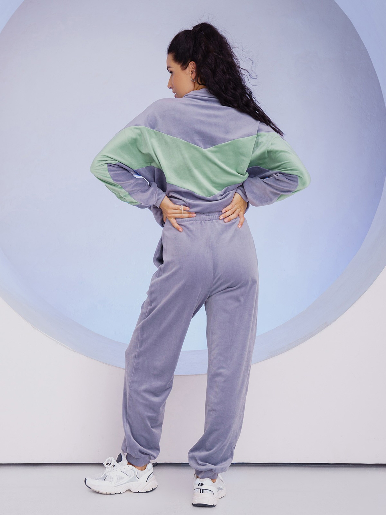 Спортивний костюм ISSA Plus модель 13522_grey Спортивний костюм ISSA Plus модель 13522_grey Фото