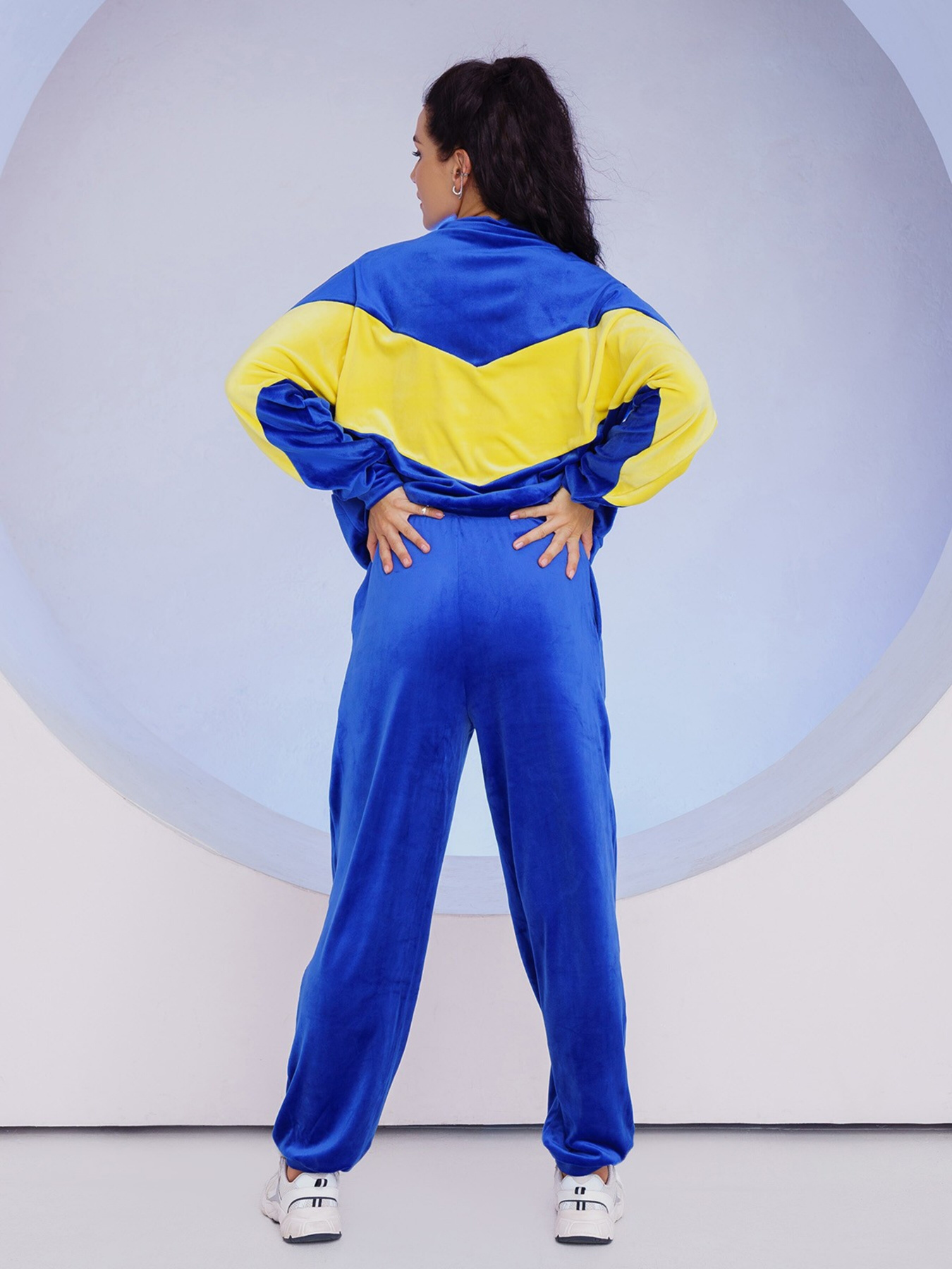 Спортивный костюм ISSA Plus модель 13522_blue Фото