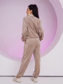 Спортивный костюм ISSA Plus модель 13524_beige Фото