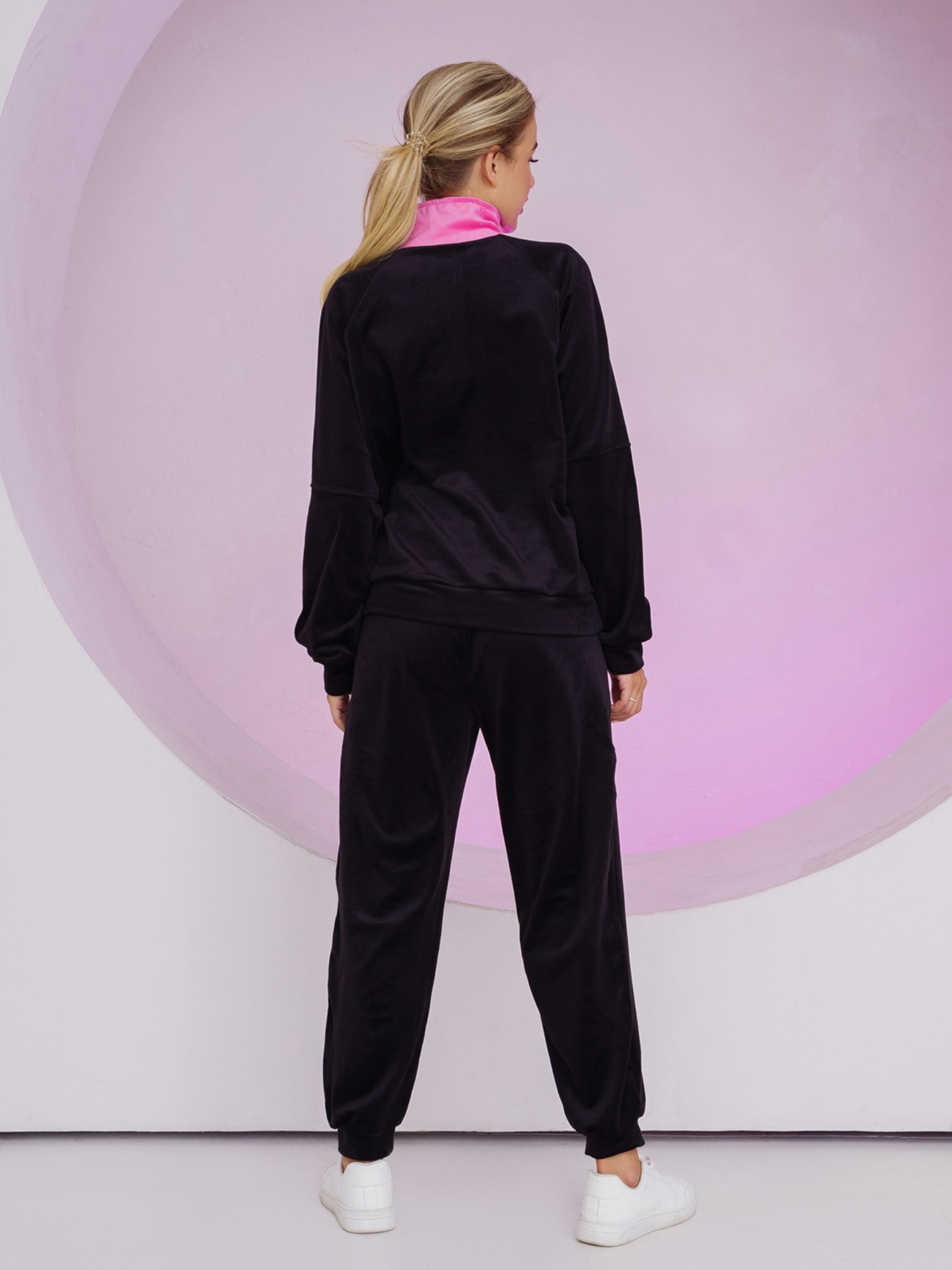 Спортивный костюм ISSA Plus модель 13524_cherny Фото