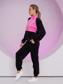 Спортивный костюм ISSA Plus модель 13524_cherny Фото