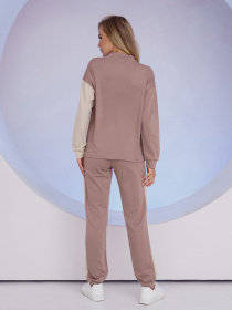 Спортивний костюм ISSA Plus модель 13526_brown Фото