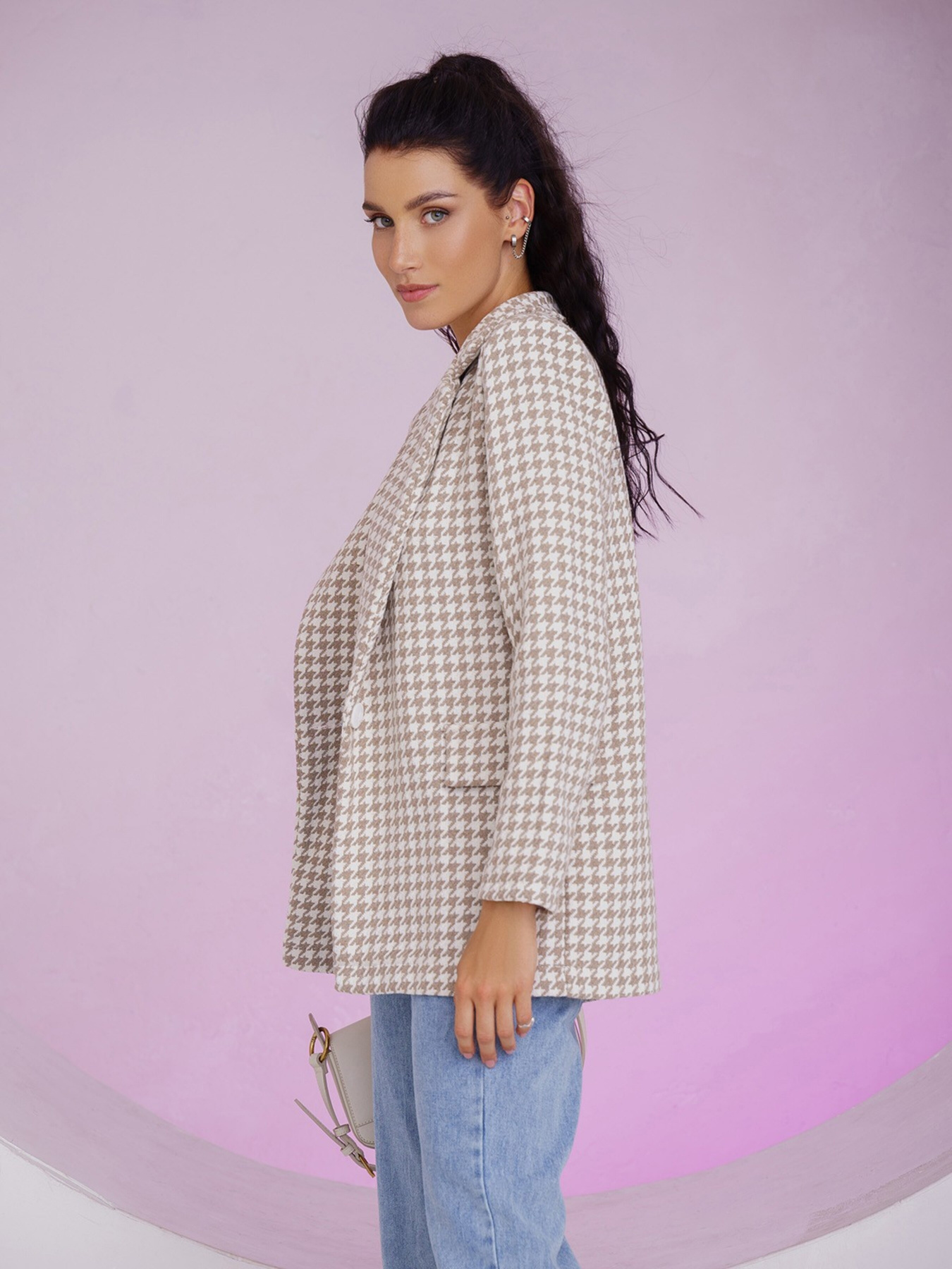 Піджаки ISSA Plus модель 13527_beige Фото