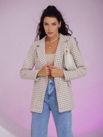 Піджаки ISSA Plus модель 13527_beige Фото