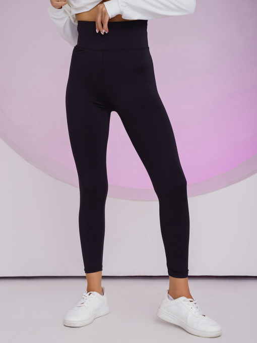 Спортивные леггинсы ISSA Plus модель 999A_black Спортивные леггинсы ISSA Plus модель 999A_black Фото