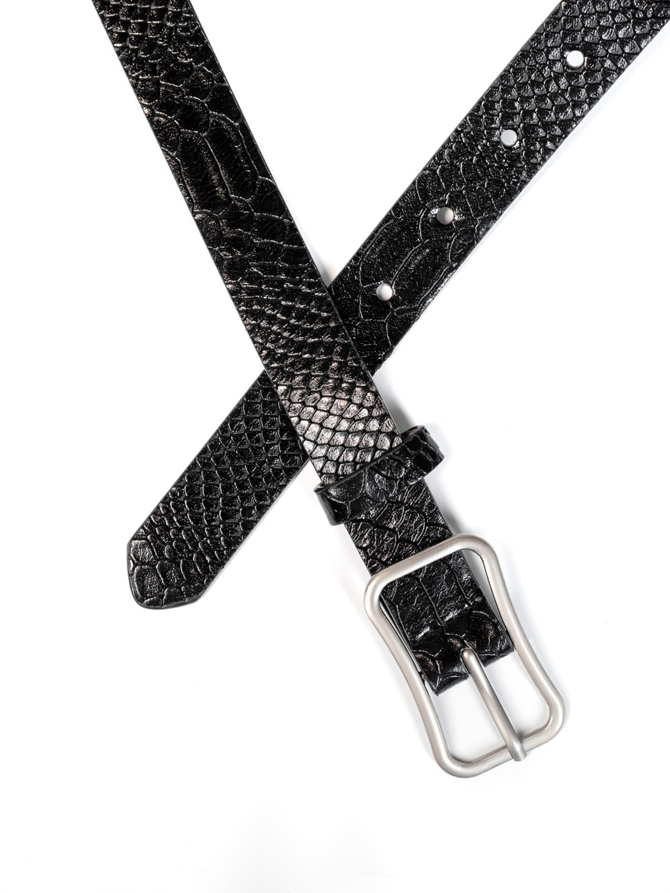 Ремень ISSA Plus модель R1-112_black Фото