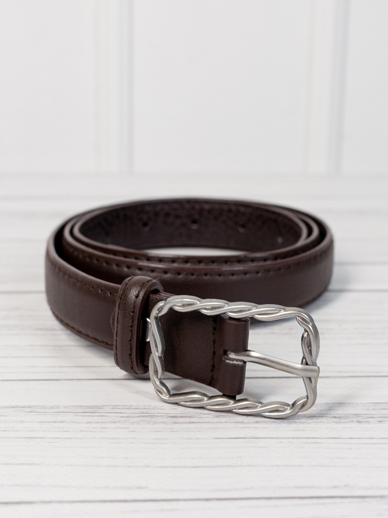 Ремень ISSA Plus модель R1-113_brown Фото