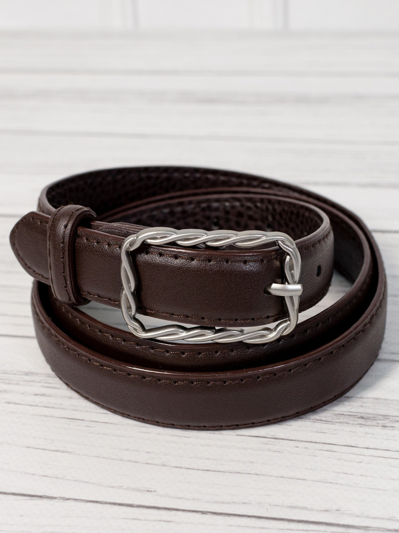 Ремень ISSA Plus модель R1-113_brown Фото