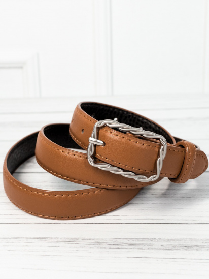 Ремінь ISSA Plus модель R1-113_lightbrown — фото - INTERTOP