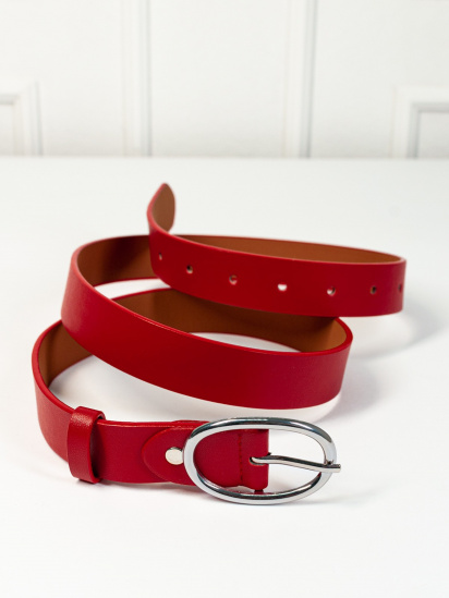 Ремінь ISSA Plus модель R1-114_red — фото - INTERTOP