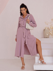 Платье миди ISSA Plus модель SA-418_beige Фото