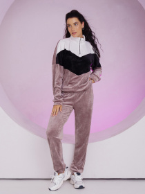 Спортивний костюм ISSA Plus модель SA-421_brown Фото