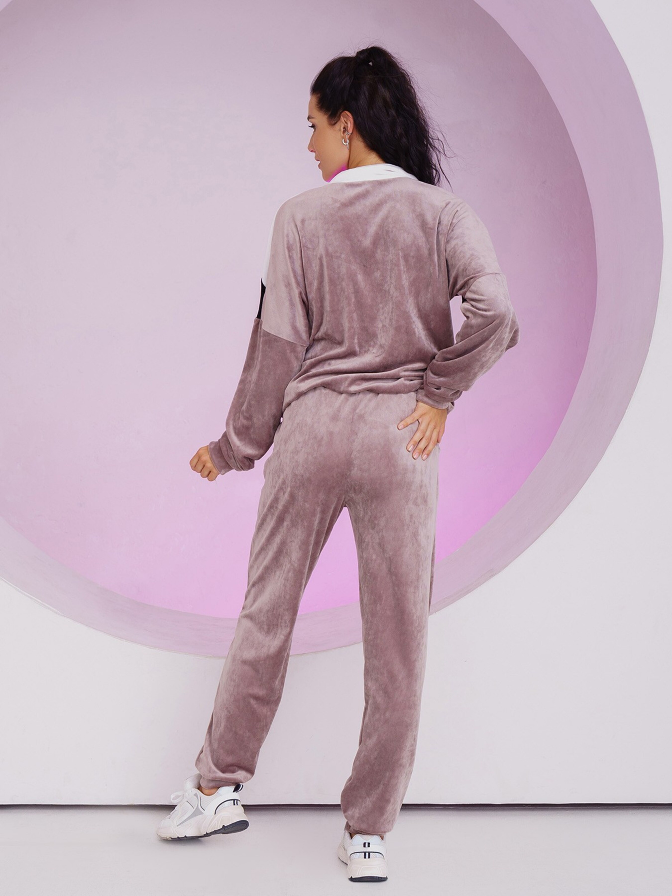 Спортивний костюм ISSA Plus модель SA-421_brown Фото