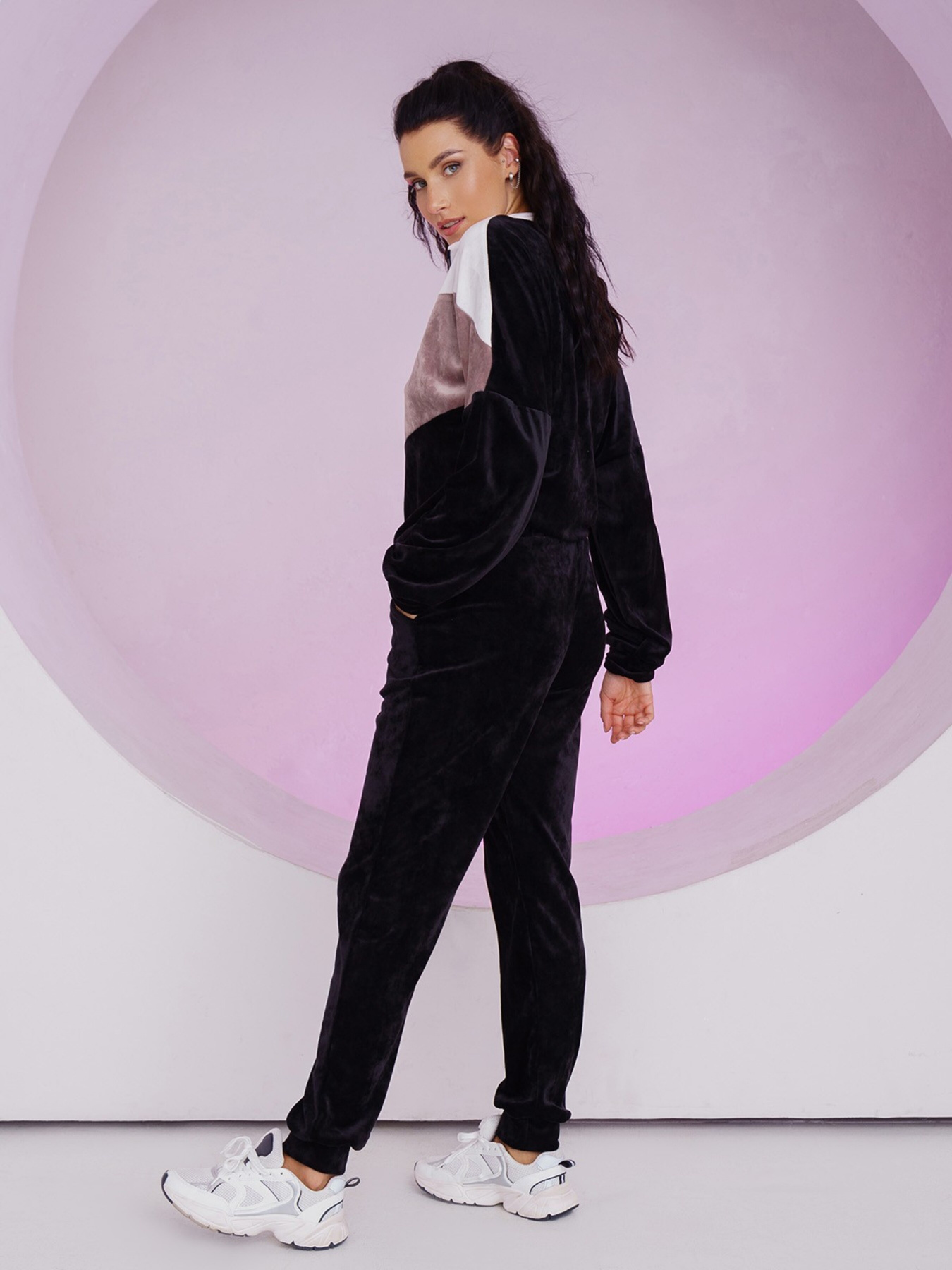 Спортивний костюм ISSA Plus модель SA-421_black Фото