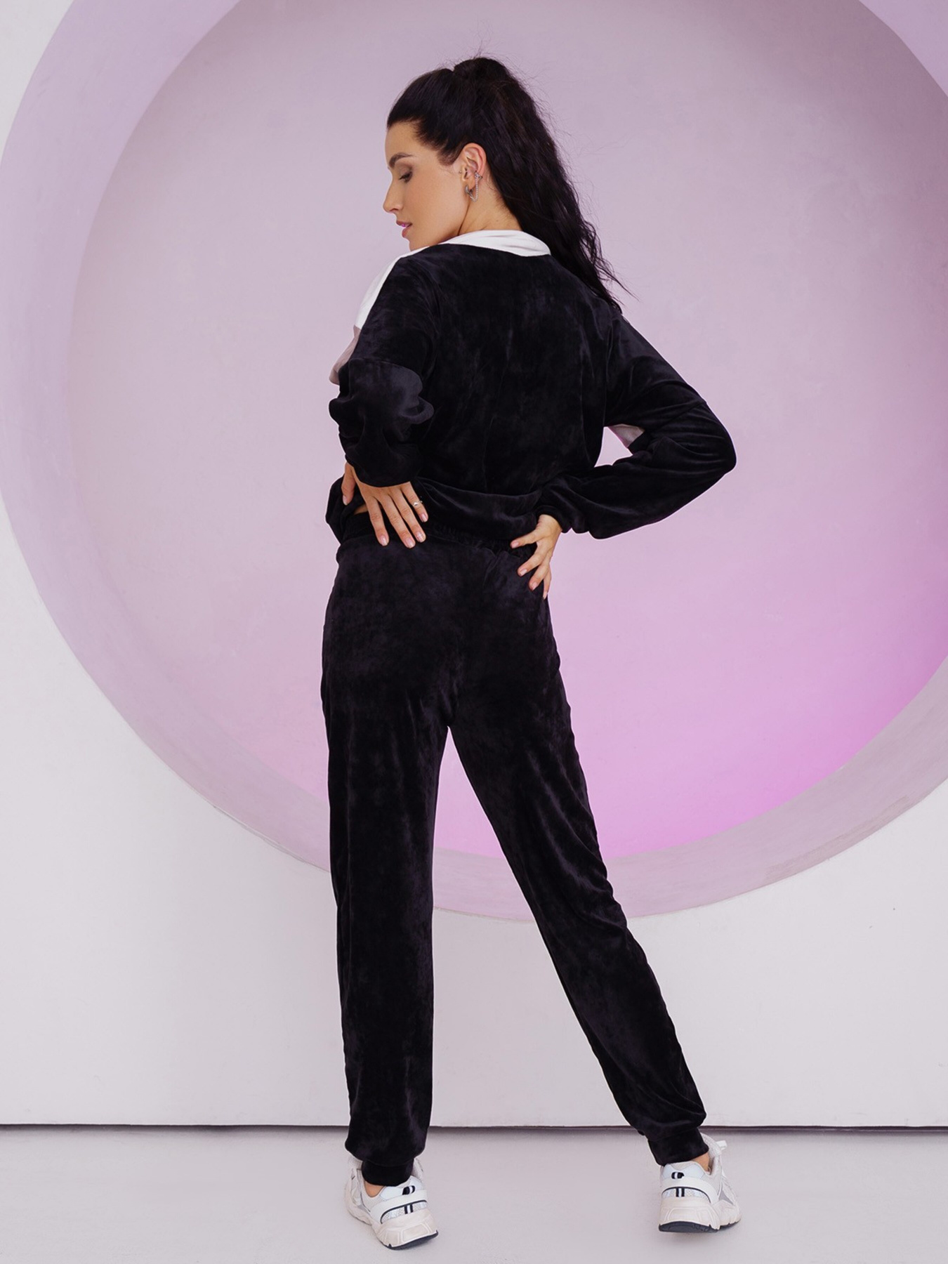 Спортивный костюм ISSA Plus модель SA-421_black Фото