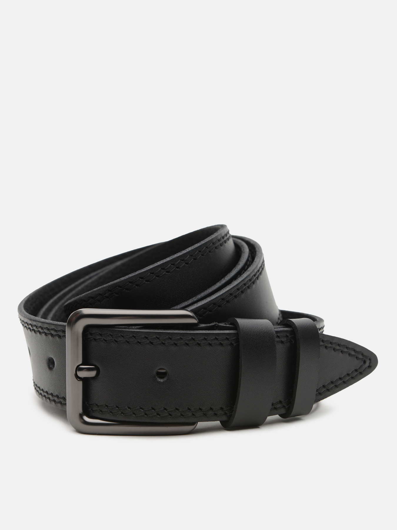 Ремінь Borsa Leather модель V1GX03-black Фото