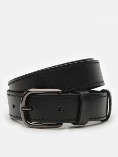 Ремінь Borsa Leather модель V1100GX28-black - фото