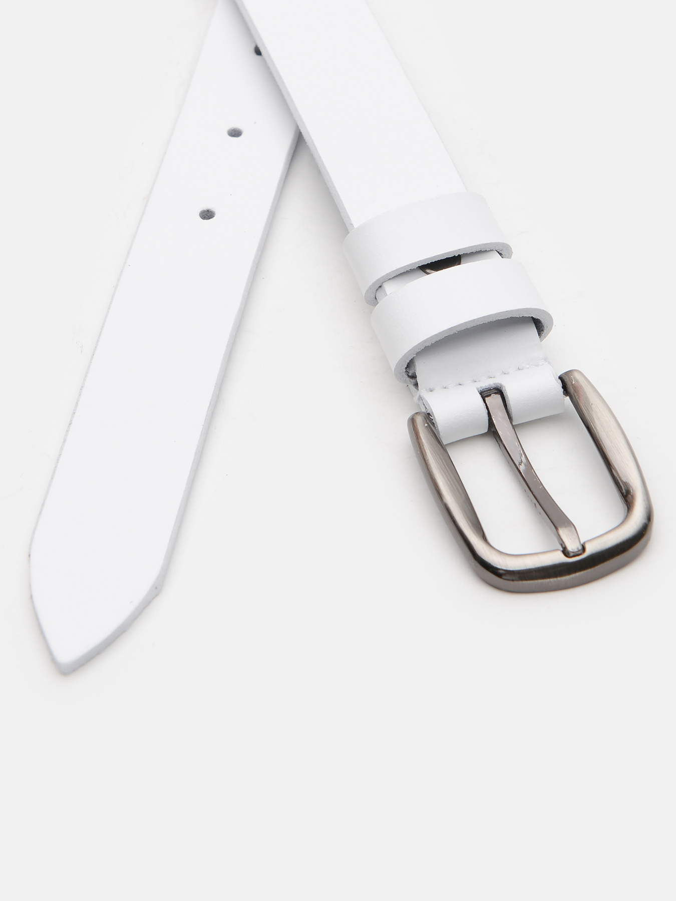 Ремені Borsa Leather модель V1100GX31-white Фото