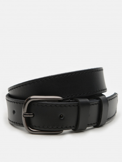 Ремінь Borsa Leather модель V1110GX28-black - фото