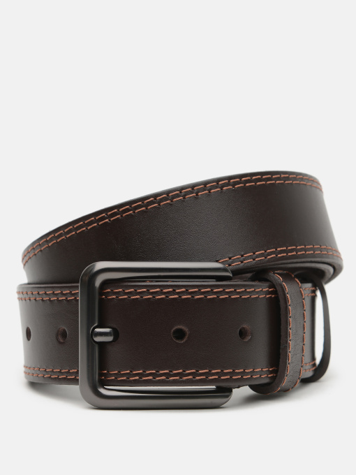 Ремінь Borsa Leather модель V1115GX02-brown Фото