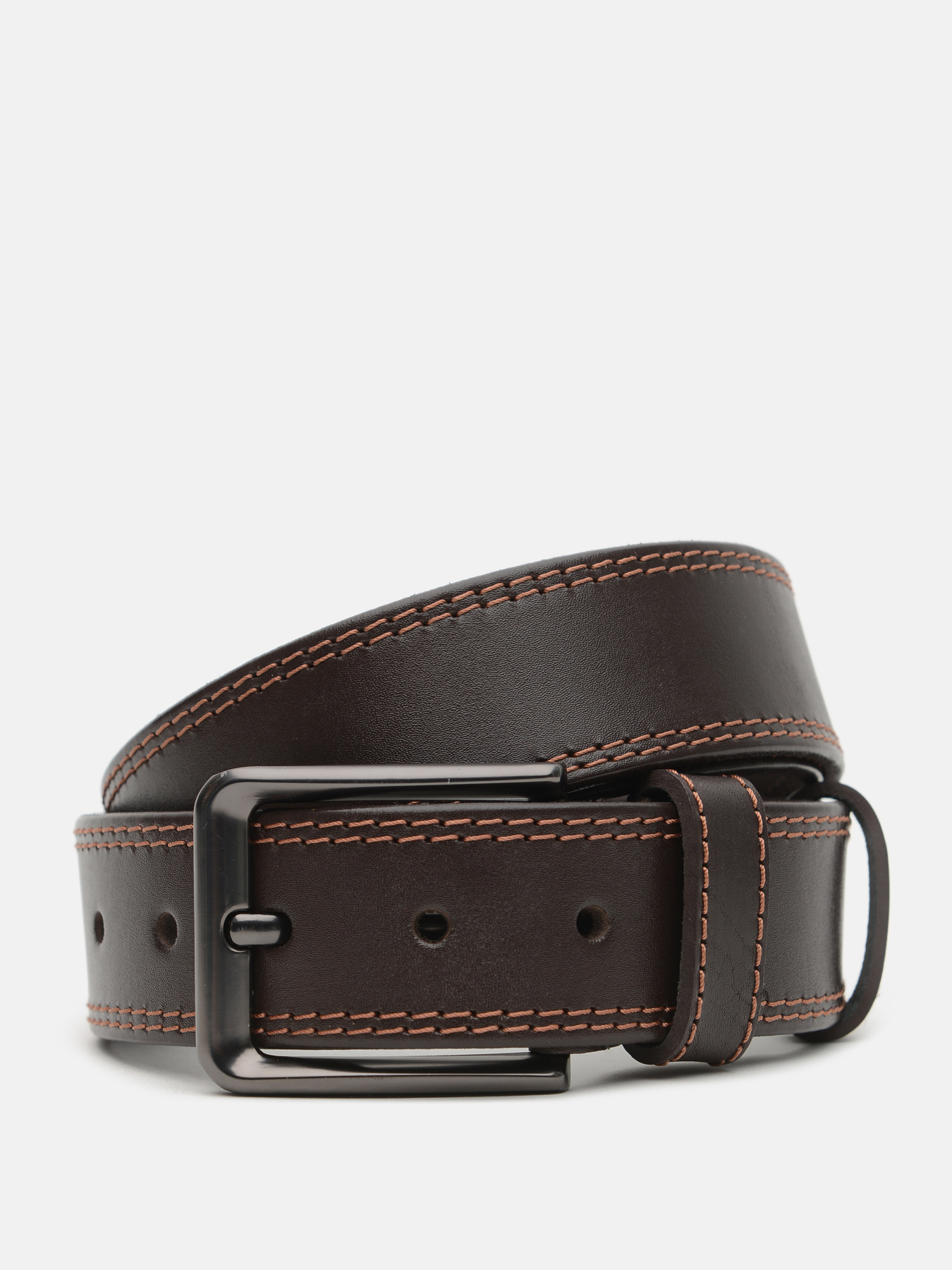 Ремень Borsa Leather модель V1115GX07-brown Фото