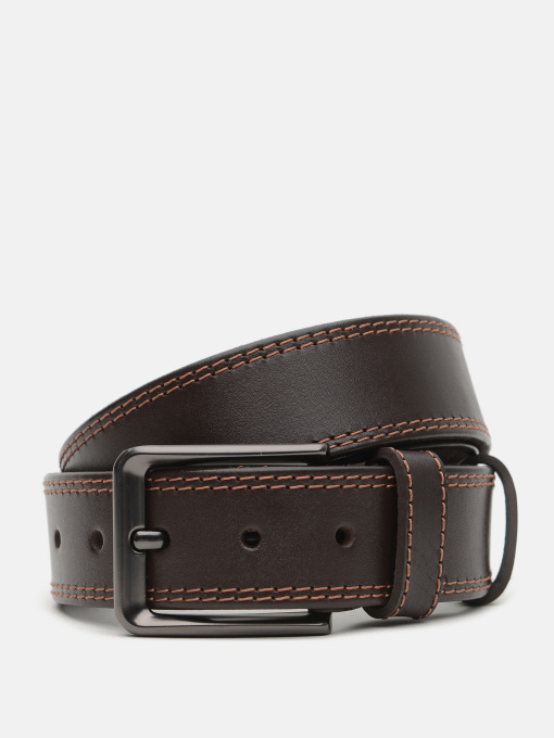 Ремінь Borsa Leather модель V1115GX07-brown Фото