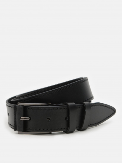 Ремінь Borsa Leather модель V1115GX32-black - фото