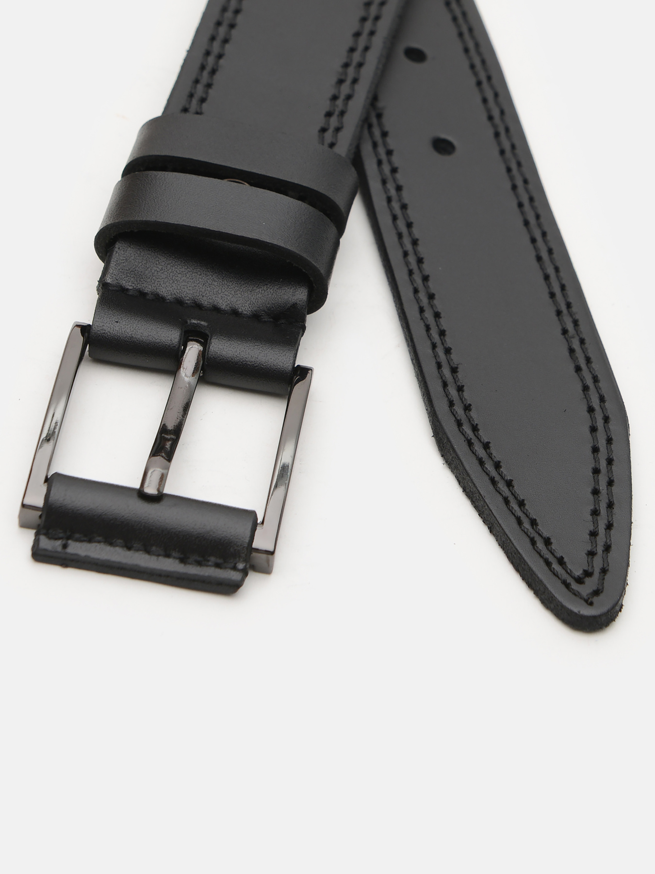 Ремень Borsa Leather модель V1115GX33-black Фото